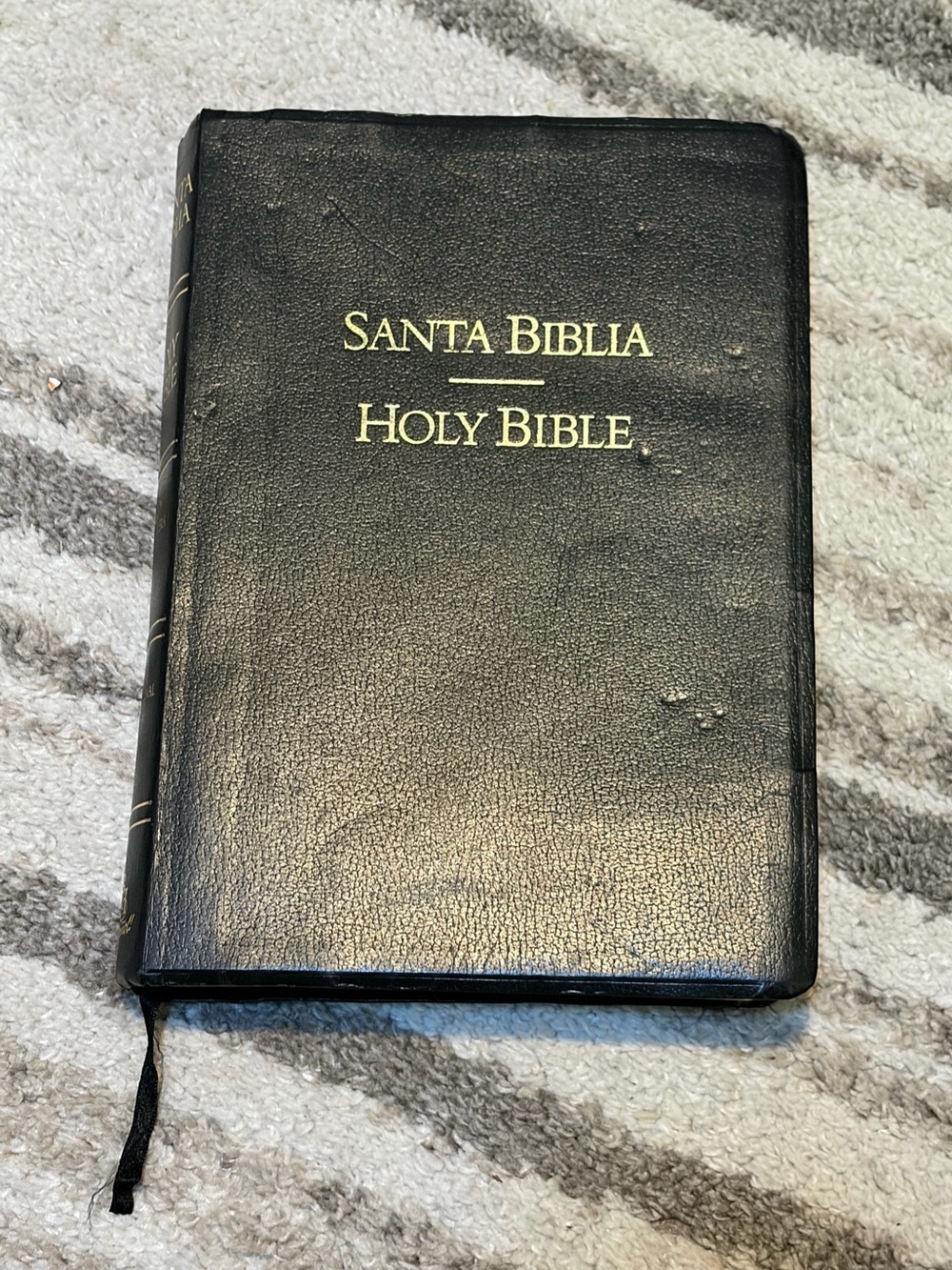 Bilingual Bible English and Spanish Reina Valerio version